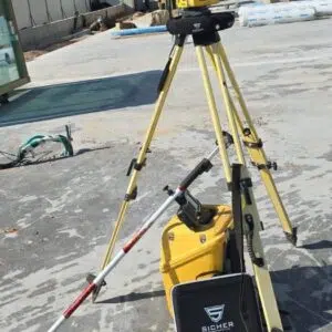 MiniPro Airbag Protection for tripod Total Stations.