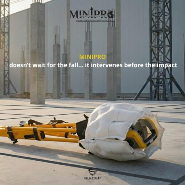 Sicher MiniPro airbag protection device for total stations and laser scanners